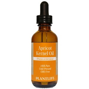 Plantlife Apricot Kernel Carrier Oil – Cold-Pressed, Non-GMO & Gluten-Free, Lightweight & Nourishing for Skin, Hair & Personal Care - 1 of 4
