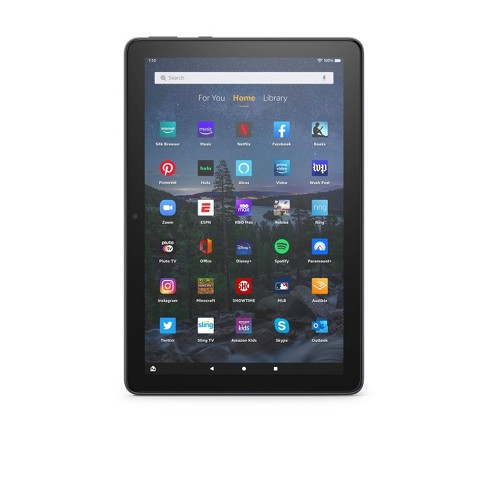 Certified Refurbished Fire HD 10 tablet, 10.1, 1080p Full HD, 32 GB, (2021  release), Black - Power Adapter Included