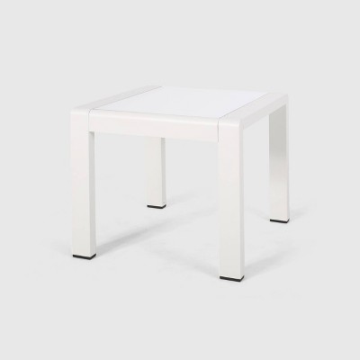Cape Coral Aluminum Side Table - Christopher Knight Home
