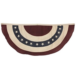 Beistle Americana Fabric Bunting, 4', (1/Pkg) Multicolored - 1 of 4