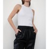 Women's RIBBED TANK TOP - WithBlack - 4 of 4