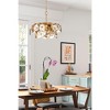 Urban Ambiance Luxury Vintage Indoor Pendant,  13-1/2''H x 18"W x 18''D,  Gold Ombre Finish, UHP5022 - 2 of 4