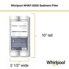 Whirlpool 10" x 2.5" Whole Home Standard Capacity Sediment Water Filters, 5 Micron, WHKF-GD05 - 3 of 4