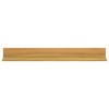 vidaXL Wall Shelves 2 pcs 35.4 in.x3.9 in.x3.9 in. Solid Wood Teak - 3 of 4
