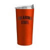 NCAA Oklahoma State Cowboys 20oz Powder Coat Tumbler: Portable Drinkware, Steel & Plastic - 2 of 2