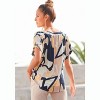 Women's Pleated Print Blouse Shirt - LASCANA - 2 of 4