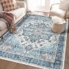 Garvee 10x13FT Washable Area Rug, Ultra-Thin Vintage Rug Printed Carpet, Non Slip Stain Resistant Foldable Mat for Living Room,Bedroom, Dinning Room - 2 of 4