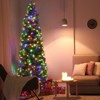 Karl Home 7.5ft Pencil Shape PVC  Christmas Tree with 350 Lights - 4 of 4