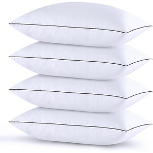 Aghana Digitals Standard Size Bed Pillows Set of 4, Luxury Down Alternative - 1 of 4