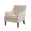 CAVINAS Polyester Fabric Accent Chair with Mid-Height Backrest,Modern Upholstered Living Room Chairs,Reading Chairs for Living Room - 2 of 4