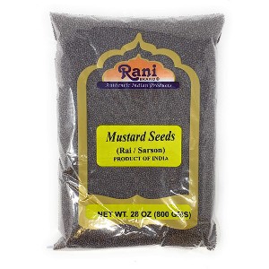 Rani Brand Authentic Indian Foods | Mustard Seeds Crushed Coarse - 1 of 4