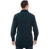 ADR Mens Flannel Shirt, Long Sleeve Cotton Top - 2 of 3