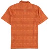 GUESS Mens Crochet Knit Button Up Shirt, Orange, X-Large - 2 of 2