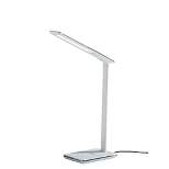 16" Declan Charge Wireless Charging Multi-Function Desk Lamp (Includes LED Light Bulb) White - Adesso