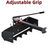 Sleeve Hitch Tow, Carbon Structural Steel for Removing Garden Soil & Cleaning Gravel, Heavy Duty Adjustable Blade, Multi-Angle Tractor Attachment - 3 of 4