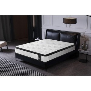 PAGED 7-Zoned Cool Memory Foam Mattress 12 Inch Twin Size Mattress with Breathable Soft Knitted Fabric for Bedroom - 1 of 4