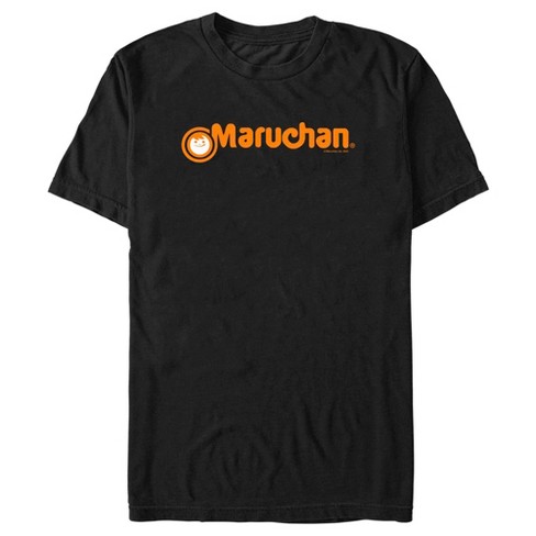 Men's Maruchan Orange Logo T-Shirt - Black - 2X Large