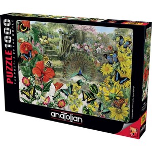 Anatolian Peacock in the Garden 1000 pc   Jigsaw Puzzle 1084 - 1 of 4