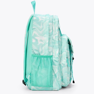 Teal Backpack for Girls, Travel School Backpack for Teen Girls Large Bookbag for Middle Elementary School 18 Inch