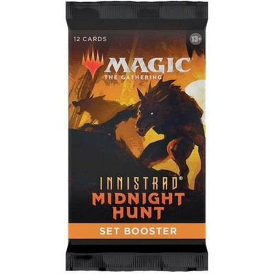 MAGIC THE GATHERING Magic: The Gathering - Innistrad Midnight Hunt Set Booster Pack - 12 Cards
