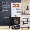 INFURNIC Desks Wall Mounted Fold Out Convertible Desk with Adjustable Shelves for Space Saving Easy to Assemble, White, 23.5"*34.8"*57.8" - 4 of 4