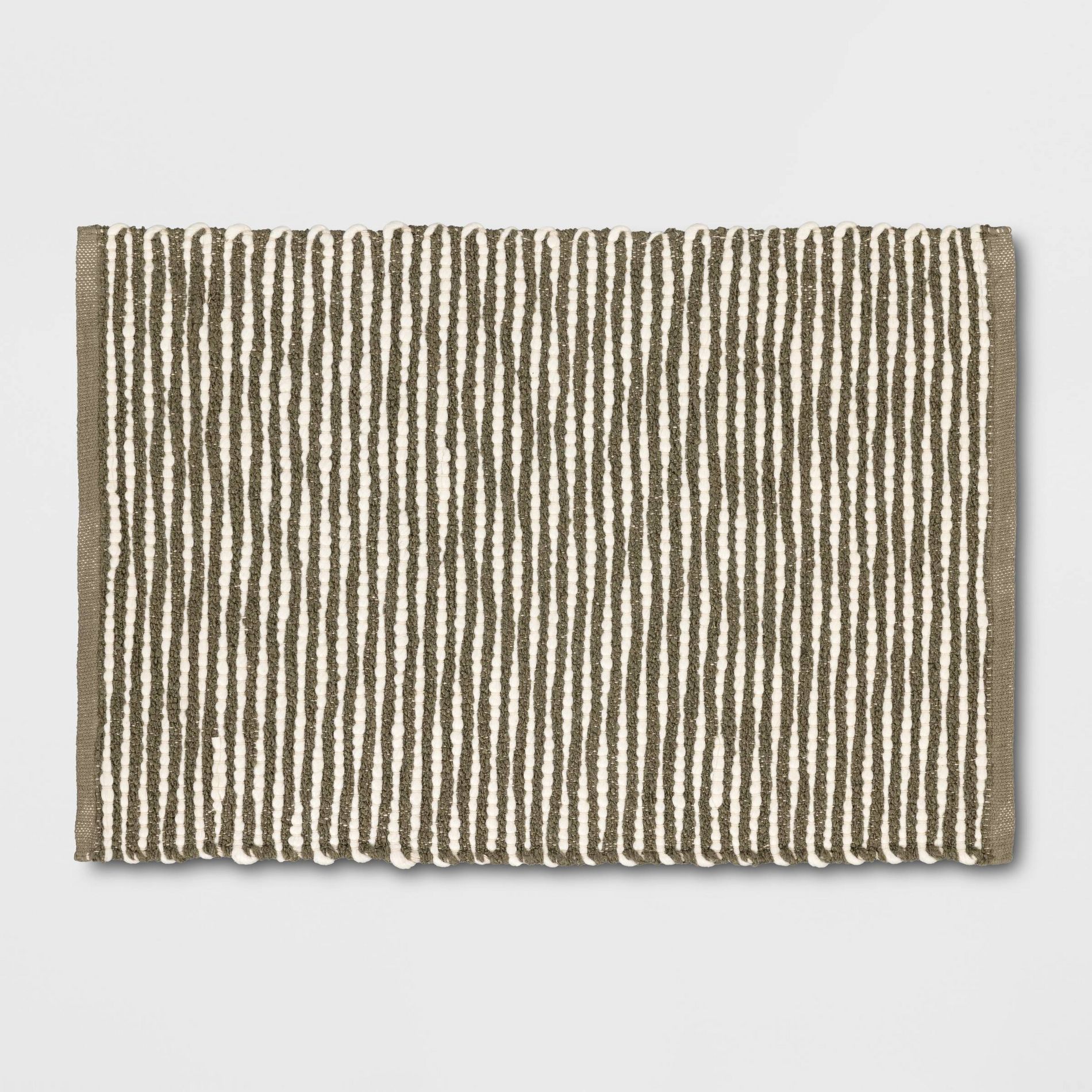 2'x3' Striped Accent Rug Olive Green - Threshold™