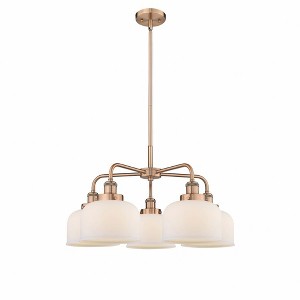 Innovations Lighting Bell 5 - Light Chandelier in  Antique Copper - 1 of 1