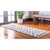Unique Loom    Hygge Shag Diamond Area Rug - 3 of 4