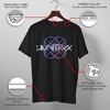 Mens KPop Demon Hunters Huntrix Holographic Logo T Shirt - 4 of 4