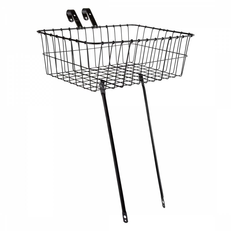 Wald Products 139 Front Basket Black Steel 18x13x6`, 1 of 2