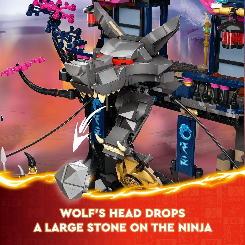 LEGO NINJAGO Wolf Mask Shadow Dojo Building Toy Set 71813, 6 of 8