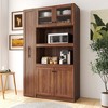 ORRD Farmhouse Kitchen Pantry Cabinet - 4-Door Storage with Pull-Out Shelves for Kitchen & Dining Room - 3 of 4