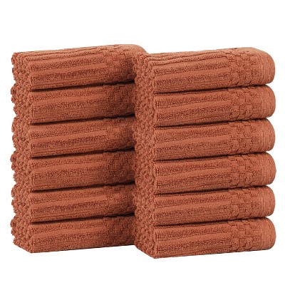 Modern Ribbed Cotton  Assorted Towel Set by Blue Nile Mills