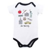 Hudson Baby Infant Boys Cotton Bodysuit and Pant Set, Nyc - 2 of 4