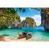 1000 Piece Jigsaw Puzzle, Ko Phi Phi Le, Thailand, Asia, Holiday puzzle, touristic place, beach, ocean puzzle, Adult Puzzle, Castorland C-104154-2 - 2 of 4