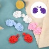 Unique Bargains Nylon Tang Suit Dress Sweater Handmade Sewing Fasteners Knot Closure Buttons 10 Sets - 4 of 4