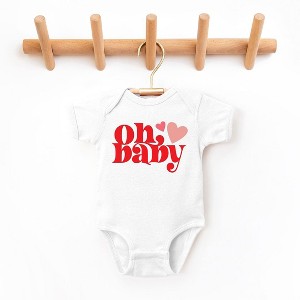 The Juniper Shop Oh Baby Heart Baby Bodysuit - 1 of 2