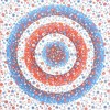 HomeRoots 88" X 84" White Blue And Red Floral Cotton Hanging Tapestry - 4 of 4
