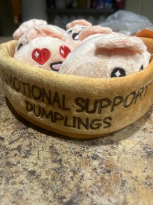 WHAT DO YOU MEME? Emotional Support Dumplings - Plush Dumpling Toy