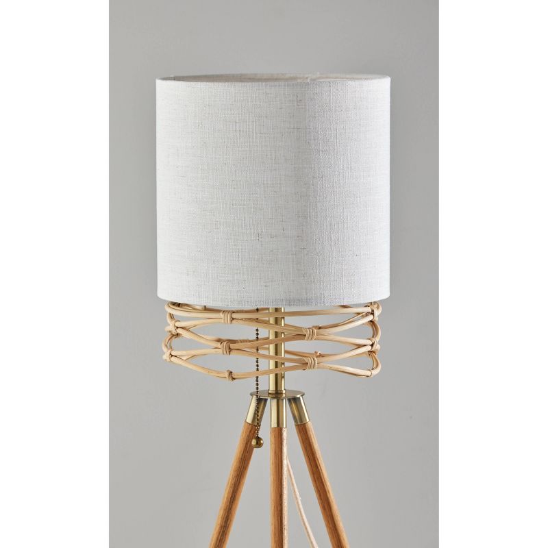 Melanie Table Lamp Natural - Adesso, 4 of 7