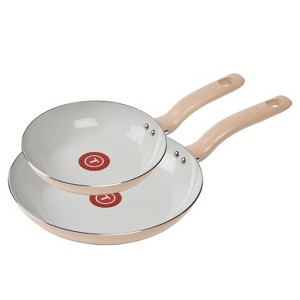 T-Fal 8” and 10.5” Simply Cook Ceramic Fry Pan Set - 1 of 4