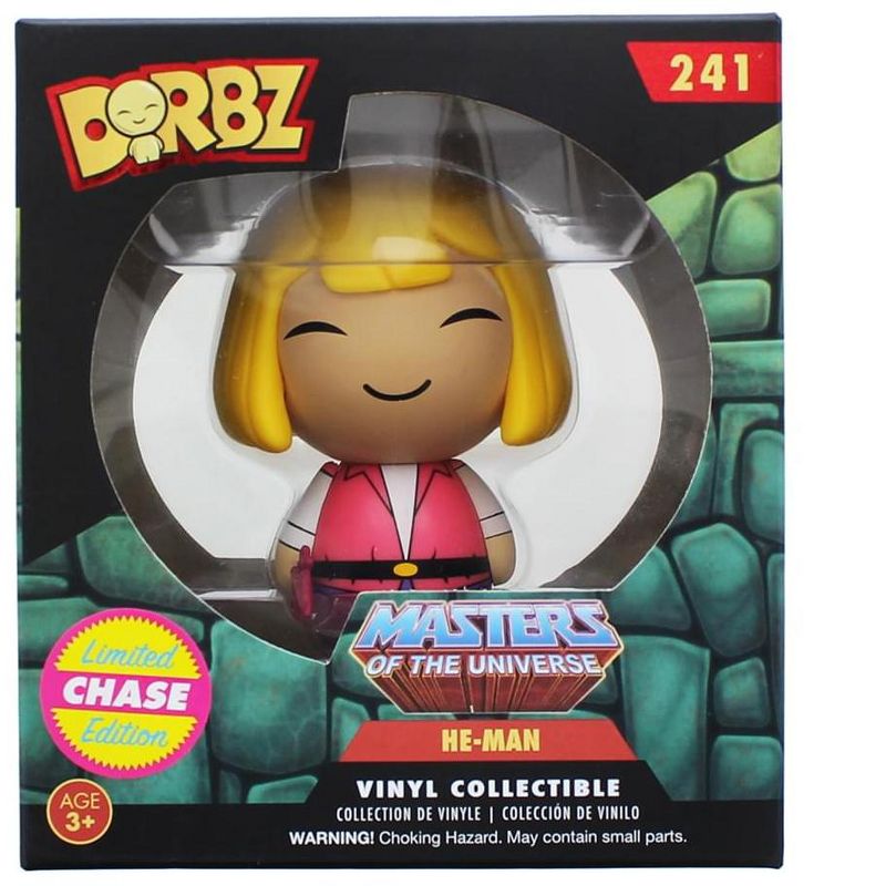 Funko Masters of the Universe 3" Dorbz Vinyl Figure: He-Man Prince Adam Chase, 1 of 3