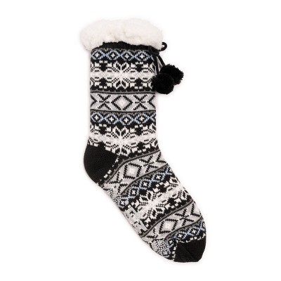 MUK LUKS Women's Tall Cabin Sox (1 Pair Pack)