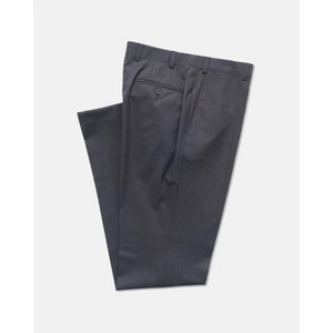 Lomsoe dark brown wool tropical trousers - 1 of 1