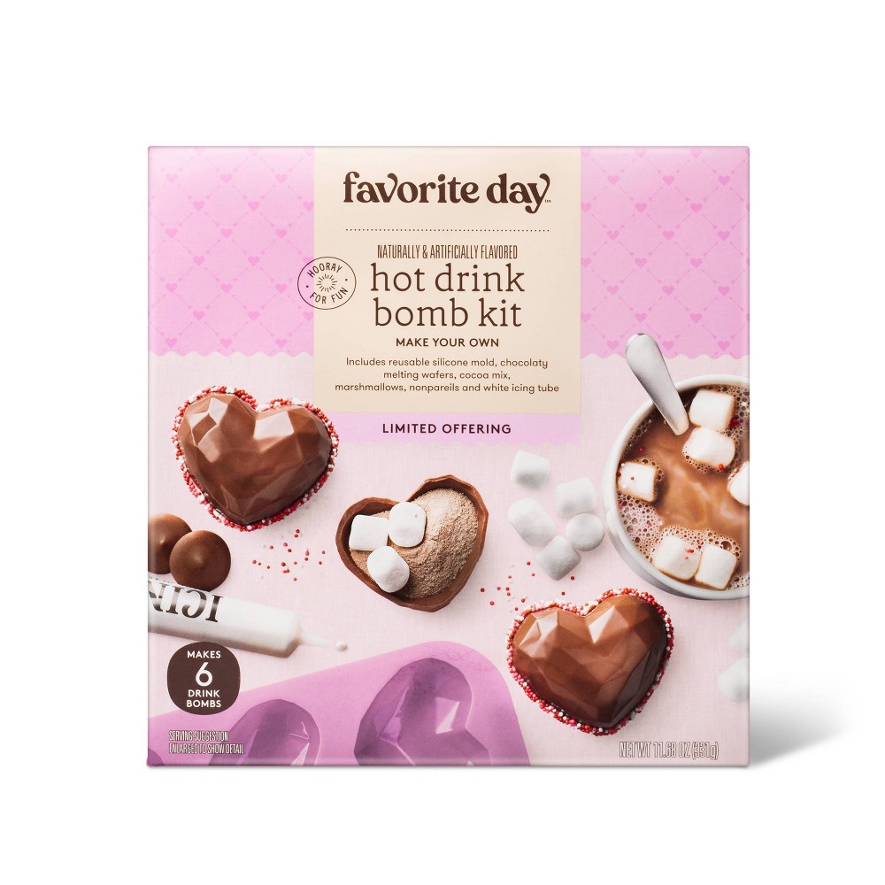 Valentine's Cocoa Drink Mix with Tray - 11.68oz - Favorite Day