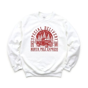 Simply Sage Market Women's Graphic Sweatshirt Special Delivery - 1 of 2