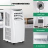 Costway 5500 BTU (8000BTU ASHRAE) Portable Air Conditioner & Dehumidifier Function Remote - 2 of 4