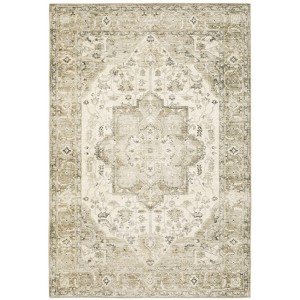 Oriental Weavers Savoy 28108 Tan/ Ivory Indoor Area Rug - 7'8" x 10' - 1 of 4