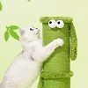 ZEZE Lucky DunDun Bamboo Cat Scratching Post-Green - 3 of 4