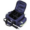 Kemp 18" Navy Blue, Black, and Yellow Green Maxi Trauma Bag - 3 of 4